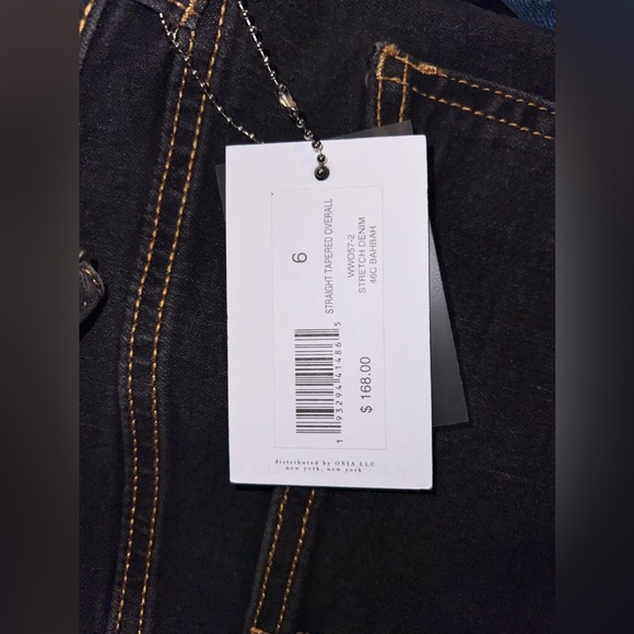 WeWoreWhat - Straight Tapered Overalls - Size 6 - Picture 6 of 6